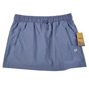 NWT Born Outdoor Women's Quick Dry Hiking Skort Skirt Pockets Blue XL